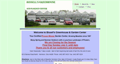 Desktop Screenshot of bissellsgreenhouse.com
