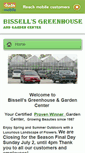 Mobile Screenshot of bissellsgreenhouse.com